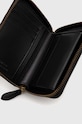 Δερμάτινο πορτοφόλι Pinko μαύρο 100249.A0F1