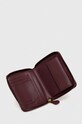 Pinko portfel skórzany bordowy 100249.A0GK