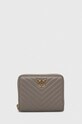 Pinko portofel de piele piele gri 100249.A0GK
