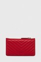 Δερμάτινο πορτοφόλι Pinko 100251.A0GK κόκκινο NC00