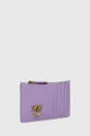 Pinko bőr pénztárca lila