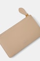 Δερμάτινο πορτοφόλι Pinko 100251.A0F1 μπεζ NC00