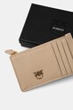 Δερμάτινο πορτοφόλι Pinko μπεζ 100251.A0F1