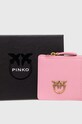 Doplnky Kožená peňaženka Pinko 100251.A0F1 ružová