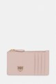 Kožená peněženka Pinko přírodní kůže růžová 100251.A0F1