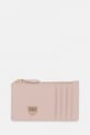Kožená peněženka Pinko přírodní kůže růžová 100251.A0F1