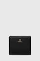 Kožená peněženka Furla přírodní kůže černá WP00307.HSF000.O6000