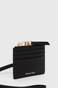 Kožená peněženka MICHAEL Michael Kors 34S3G8ED1L černá SS23
