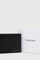 Δερμάτινο πορτοφόλι Calvin Klein K50K509994.PPYX μαύρο