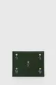 zelená Kožené puzdro na karty Polo Ralph Lauren Pánsky