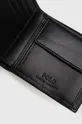 črna Usnjena denarnica Polo Ralph Lauren
