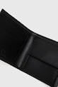 Kožená peňaženka a kľúčenka Armani Exchange 958487.CC845 čierna