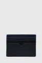Δερμάτινη θήκη για κάρτες Tommy Hilfiger σκούρο μπλε