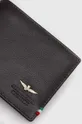 коричневий Шкіряний гаманець Aeronautica Militare