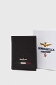Aeronautica Militare portfel skórzany AM154 brązowy