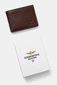 Aeronautica Militare portfel skórzany AM172 brązowy