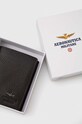 Kožni novčanik Aeronautica Militare smeđa AM186
