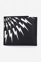Neil Barett leather wallet BSG190A.C9200.524 black SS23