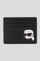 чёрный Кожаный кошелек Karl Lagerfeld Unisex