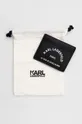 Karl Lagerfeld etui na karty skórzane Materiał zasadniczy: 100 % Skóra bydlęca, Podszewka: 100 % Bawełna