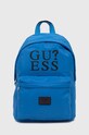 Дитячий рюкзак Guess надрук бірюзовий L3RZ01.WFER0.PPYX