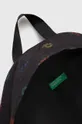 fekete United Colors of Benetton gyerek hátizsák