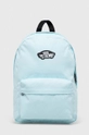 Παιδικό σακίδιο Vans BY NEW SKOOL BACKPAC BLUE GLOW Planet friendly μπλε VN0002TLG5O1