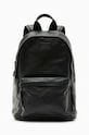 AllSaints plecak skórzany CARABINER BACKPACK skóra licowa czarny MB519X