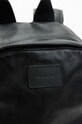 Akcesoria AllSaints plecak skórzany CARABINER BACKPACK MB519X czarny