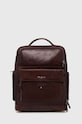 Aeronautica Militare ghiozdan de piele uni maro AM305