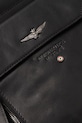 Doplnky Kožený ruksak Aeronautica Militare AM355 čierna