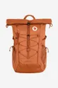 orange Fjallraven backpack Unisex