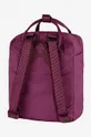 violet Fjallraven backpack