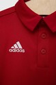 Chłopiec adidas Performance polo dziecięce ENT22 POLO Y H57495 czerwony