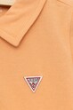 Chłopiec Guess polo bawełniane dziecięce N2GP03.KAPY0.PPYX pomarańczowy