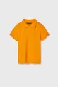 πορτοκαλί Παιδικά βαμβακερά μπλουζάκια πόλο Mayoral