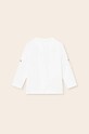 Mayoral longsleeve niemowlęcy 1030.3D.BABY biały SS23