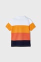 Mayoral polo bawełniane dziecięce 3151.5D.MINI pomarańczowy SS23