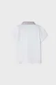 λευκό Παιδικά βαμβακερά μπλουζάκια πόλο Mayoral