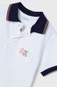 Chłopiec Mayoral polo bawełniane dziecięce 3154.5E.MINI biały