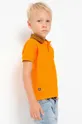 Παιδικό πουκάμισο πόλο Mayoral πορτοκαλί