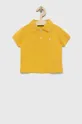zlatna Pamučna polo majica United Colors of Benetton Za dječake