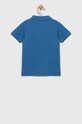 Dětská bavlněná polokošile United Colors of Benetton 3089G3008.P.SEASONAL modrá SS23