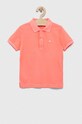 United Colors of Benetton polo bawełniane dziecięce bawełna fioletowy 3089G300D.P.SEASONAL