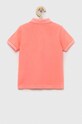 United Colors of Benetton polo bawełniane dziecięce 3089G300D.P.SEASONAL fioletowy SS23