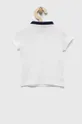 Polo majica za bebe United Colors of Benetton bijela