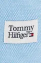 голубой Детское хлопковое поло Tommy Hilfiger