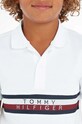 Tommy Hilfiger polo bawełniane dziecięce KB0KB08157.PPYX biały
