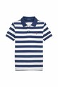 Polo Ralph Lauren polo bawełniane dziecięce wzorzyste granatowy 322892298001