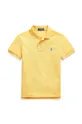 жёлтый Детское хлопковое поло Polo Ralph Lauren Для мальчиков
